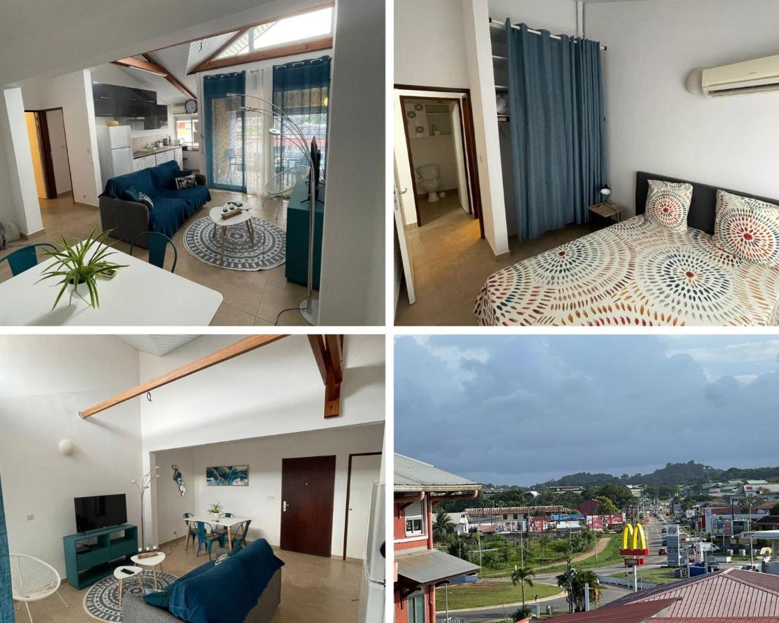 Nana Cocooning- C42- Vue Panoramique - Appartement Cosy Et Lumineux- Cuisine Equipee- Clim-Terrasse 卡宴 外观 照片